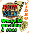 machine à sous Ruby of the Nile