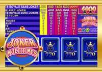 Machine à sous gratuite Casino 770 : Joker Multitimes.