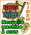 machine à sous Ruby of the Nile
