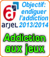 33 propositions définies par l'Arjel pour l'addiction aux jeux.