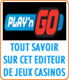 Play'n Go, logiciel de casino en ligne.