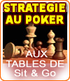 Stratégies de poker sur les tables de Sit & Go à 9 joueurs.