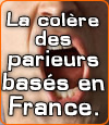 Les parieurs Français sont en colère contre la loi française sur les paris sportifs.