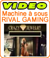 Rival Gaming lance Crazy Jewelry, machine à sous en 3D.