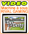 A Day at the Derby, une machine à sous de Rival Gaming.