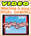 Notre avis sur la machine à sous Flying Colors de Rival Gaming.