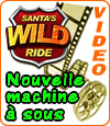 Santa's Wild Ride, une slot Microgaming pour Noël.