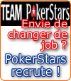 Pokerstars.fr invite les meilleurs joueurs français à rejoindre sa nouvelle Team.