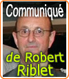 Sur Facebook, un comité de soutien à Robert Riblet s'est créé et fait le buzz.