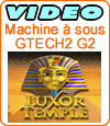 Luxor Temple, machine à sous du développeur Gtech.