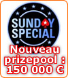 PokerStars : le prizepool du Sunday Special passe à 150 000 €uros.