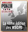 Le programme des World Series of Poker Europe (WSOPE).