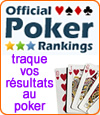 Official Poker Ranking, le site qui traque vos résultats au poker.