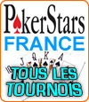 Les tournois de poker organisés par PokerStars France.