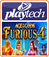 Age of the Gods Furious 4, machine à sous de Playtech.