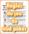 Règles du poker des Caraïbes (stud poker).