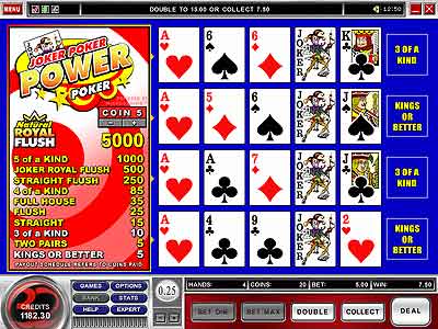 Mesin videopoker.