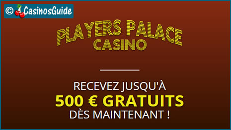 Players Palace Casino, 550 permainan Microgaming dalam program dan bonus 500 €/$/£/C$.