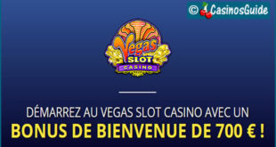 Casino Vegas Slot, une armée de machines à sous, plus de 650 jeux.